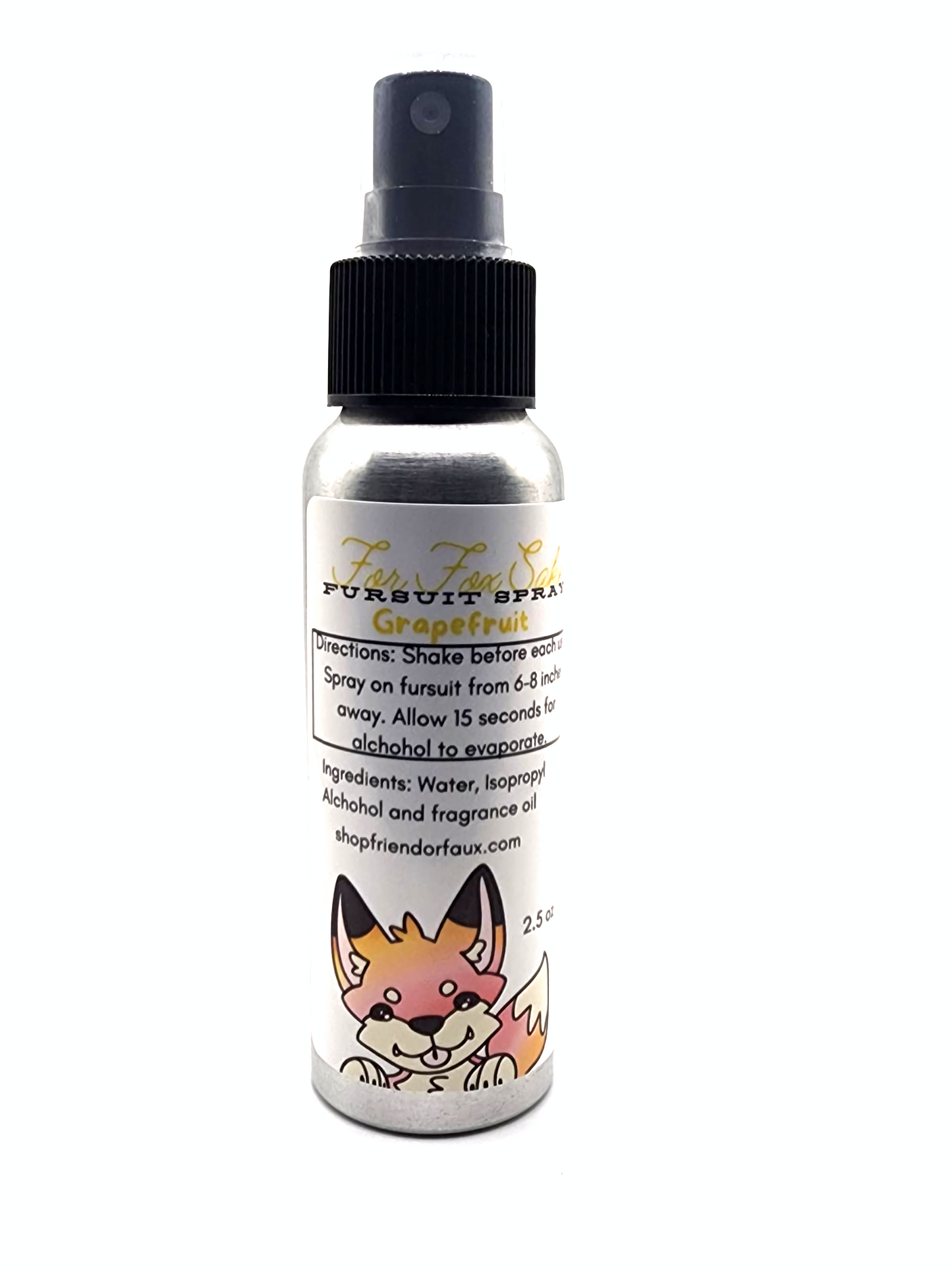 For Fox Sake Fursuit Disinfectant Sprays