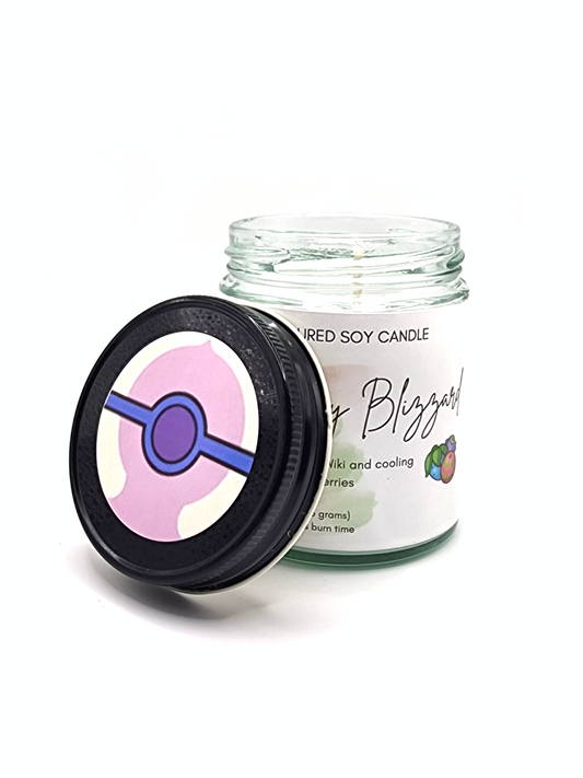 Rawst Berry Blizzard - Pokémon Berry Candle