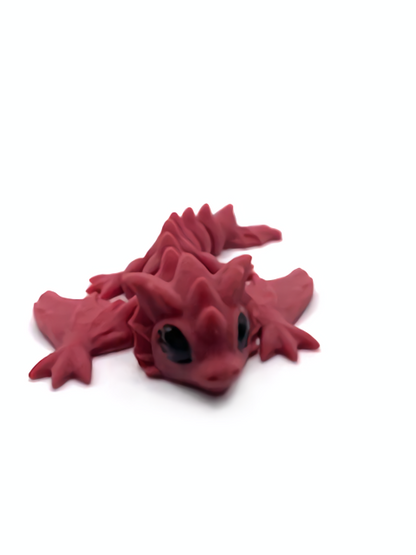 3D Printed Resin Articulated Dragon Fidget Toys