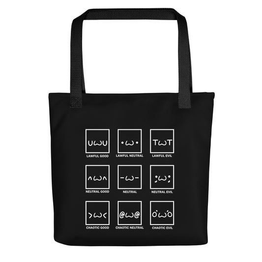 Furry Alignment Chart - Tote Bag